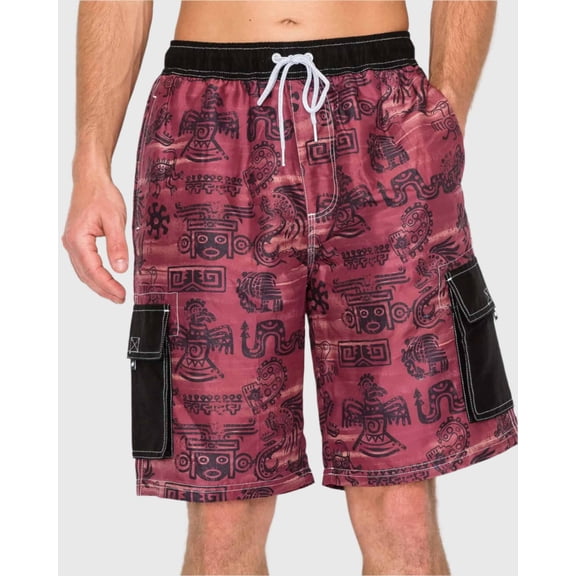 MEN'S AZTEC HEAT CARGO BOARDSHORTS