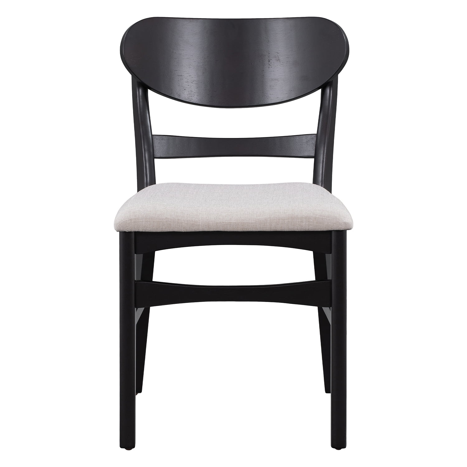 Kadyn 5-Piece Dining Table Set, Solid Wood Dining Set with MDF Board Tabletop and 4 Upholstered Chairs, Kitchen Table and Chairs Set for Dining Room, Espresso Kadyn 5-Piece Dining Table Set, Solid Wood Dining Set with MDF Board Tabletop and 4 Upholstered Chairs, Kitchen Table and Chairs Set for Dining Room, Espresso