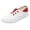 Red, variant on Orthopedic Walking Shoes for Women 2026 Breathable Soft Sneaker Non Slip Arch Support Antiskid Slip on Wide Sports Shoes Red Size 10
