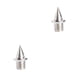 thumbnail image 1 of Naiovety Spikes Sturdy Athletic Shoe Studs Trainers Pinzas Jogging Reemplazos Accesorios de competencia al aire libre Nail Clavo afilado 2piezas, 1 of 6