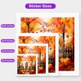 thumbnail image 5 of Happy Thanksgiving Abyssinian Give Thanks Fall Beanie Scarf Welcome Vinyl Sticker Cat Lover Kitten Owner Gifts Waterproof Decal Art Decor - 00020, 5 of 5