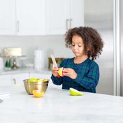 Melissa & Doug Cutting Fruit Set - Wooden Play Food Kitchen Accessory, Multi