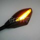 thumbnail image 4 of Motorcycle Rearview Mirrors With Turn Signals Led Lights For Suzuki Gsx1300r Hayabusa 1999-2012, 4 of 5
