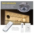 thumbnail image 2 of Armacost Lighting 2 in. Bright White Recessed LED Swivel Puck Light, Brushed Steel, 2 of 7