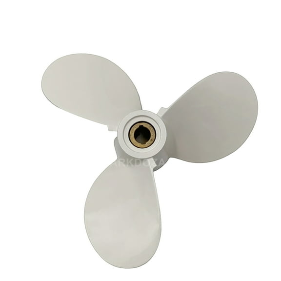 Propeller 7 1/2x8 for Yamaha Outboard 2.5-6HP Aluminum 7.5x8 Pin Drive No Spline Tooth