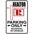 thumbnail image 1 of Do It Yourself Wall Decal Sticker Realtor Parking Signs Size: 9 X 18 ", 1 of 1
