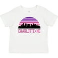 thumbnail image 3 of Inktastic Charlotte North Carolina Gifts Skyline Girls Baby T-Shirt, 3 of 5