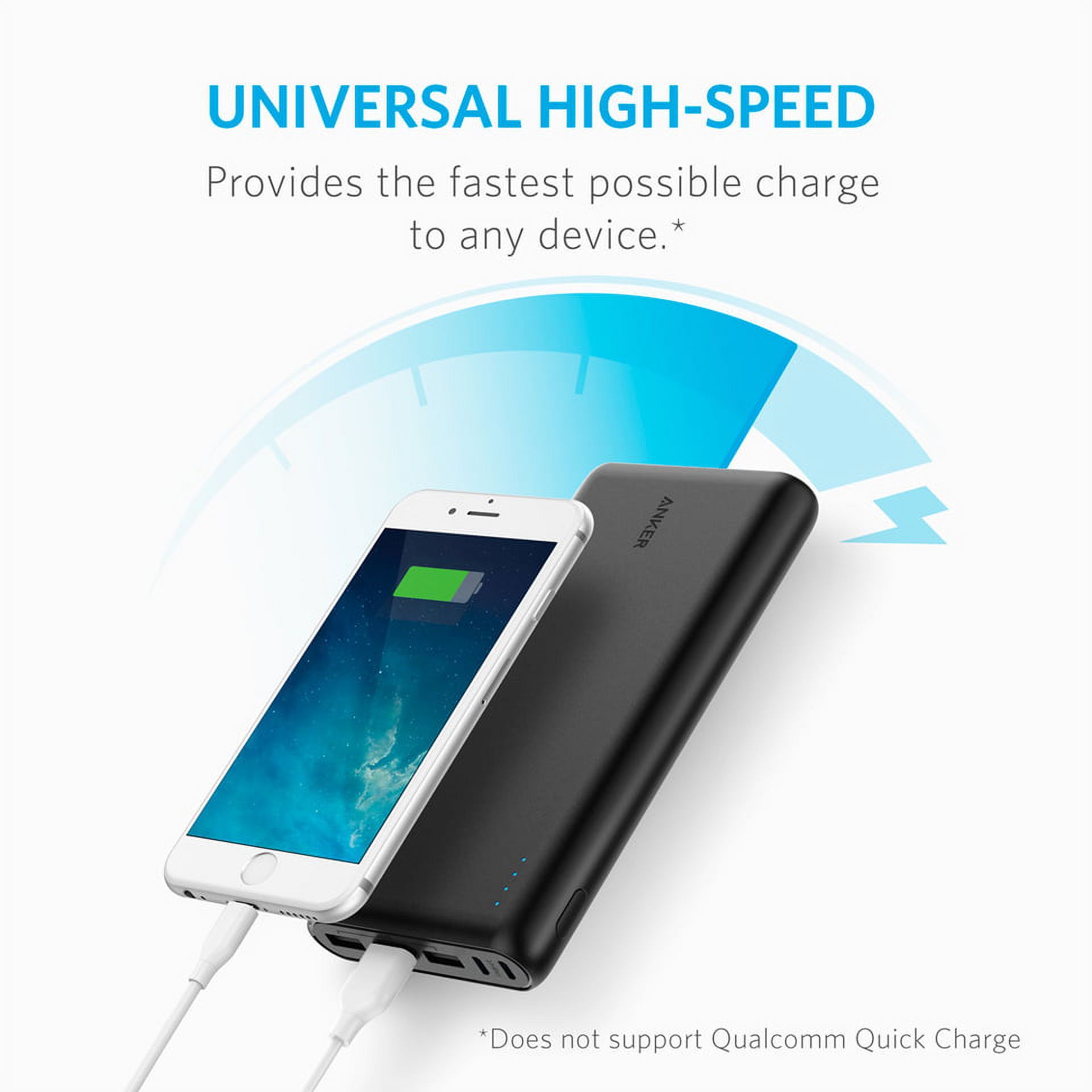 Anker PowerCore 26800 Portable Charger, 26800mAh External Battery with Dual Input Port and 3 USB Output Port - image 3 of 7