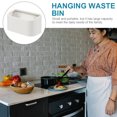 thumbnail image 3 of Phenofice Accessoires de Cuisine Conteneur à Déchets Suspendu Mural Blanc Lot de 1 Design Gain de Place, 3 of 8