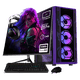 thumbnail image 1 of Xtreme PC Gaming AMD Radeon RX 6600 Ryzen 7 5700 32GB SSD 1TB Monitor 27 165Hz WIFI Violet, 1 of 6