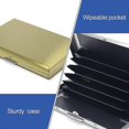 thumbnail image 3 of 6-card Stainless Steel Business Card Case, Bank Credit Card Case, 3 of 5
