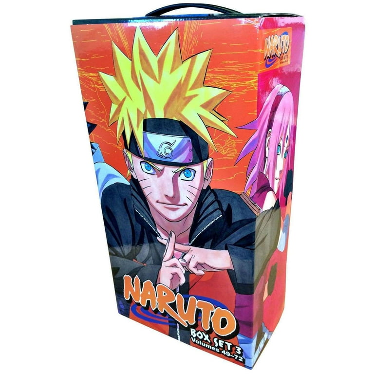 Naruto Graphic Novels Box Set 3: Volumes 49-72 with Premium