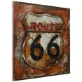 thumbnail image 5 of Empire Art Direct PMO-120722-3232 Primo Mixed Media Hand Painted Iron Wall Sculpture - Route 66, 5 of 11