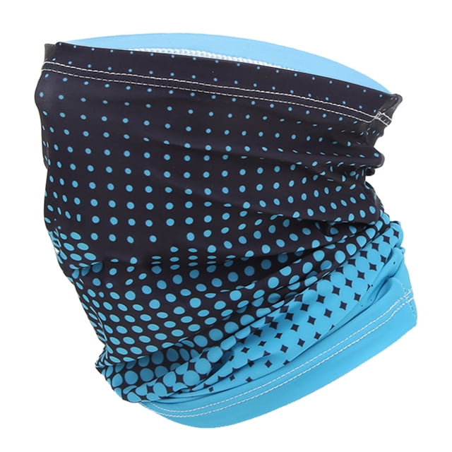 Face Cover Scarf, Neck Protection Nylon Cycling Face Cover Breathable Multifunctional For Hiking For Camping For Men For Traveling Light Blue Free Size