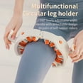 thumbnail image 6 of Nuvrek Deep Tissue Anti Cellulite Massage Roller for Fatigue Relief, Brick Red, 6 of 9