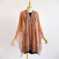 thumbnail image 5 of Lace Floral Shawls and Wraps for Women Evening Formal Dresses Wedding Bridal Shawl Scarf Ginger One Size, 5 of 6