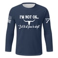thumbnail image 4 of Venzia I'm Not Okay But It's Going to Be Alright T-Shirt Men Vintage Country Music Tee, 4 of 5