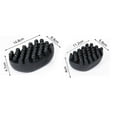 thumbnail image 4 of SharkTRUE Rubber Curling Hair Brush, Black Curling Brush, Dirty Braid Comb, Portable And Curling Compact Black Comb Hairdressing Disc,, 4 of 8