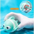 thumbnail image 4 of Baby bath water toy - Cute Baby Toddler Bath Toy Wind Up Fish Animal for Bathtub, Water Tank, Swimming Pool 1 2 3 4 5 6 Year Old Kids Birthday Gifts（Blue Fish）, 4 of 4