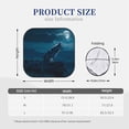 thumbnail image 3 of Haiem Lonely Night Wolf Car Windshield Sun Shade (2 Pieces) Foldable Windshield Sun Shade Car Accessories for Truck SUV Pickup-Large, 3 of 7