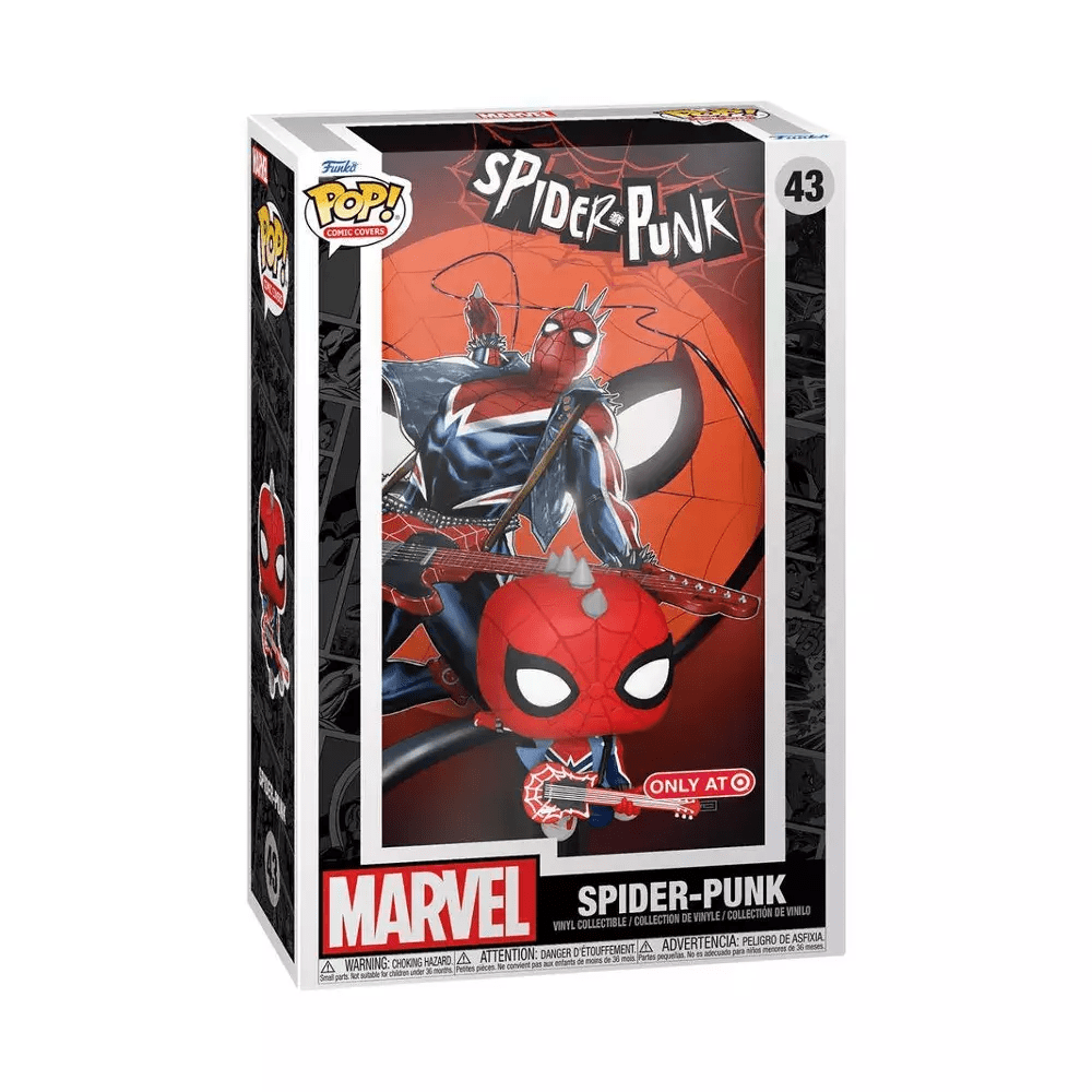 Funko Pop! Comic Cover Marvel Spider-Punk Vinyl Figure # 43