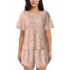thumbnail image 1 of Fotbe New Year'S Eve Party Conjunto de Pijama Estampado para Mujer, 2 Piezas, Ropa de Dormir con Camiseta de Manga Corta y Shorts Suaves-4X-Large, 1 of 6