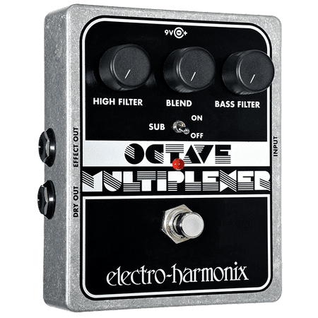 Electro-Harmonix XO Octave Multiplexer Guitar Effects (Best Bass Octave Up Pedal)
