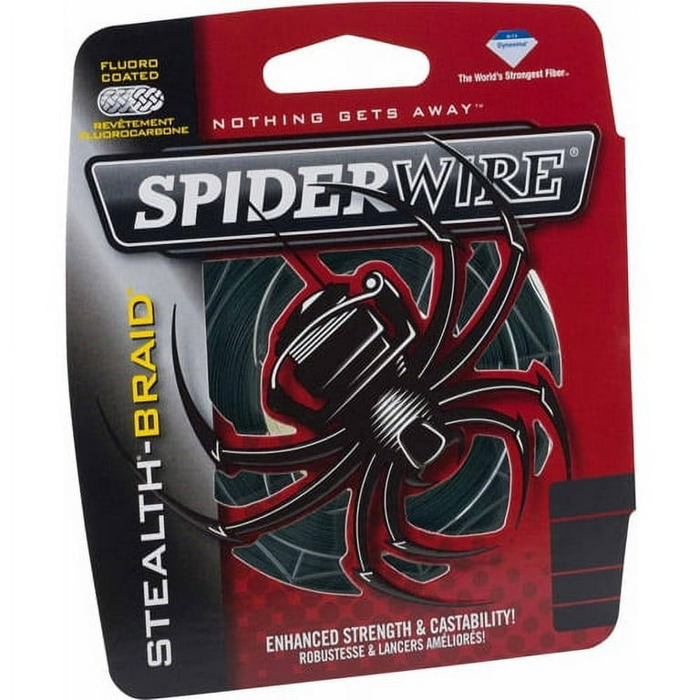 SpiderWire Stealth 4lb Superline, Moss Green, 125yd 