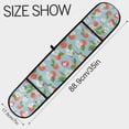 thumbnail image 3 of Dailycode Double Sided Oven Mitt with Loop Heat Resistant Kitchen Long Potholders 7" x 35" Cartoon Cherry and Flower, 3 of 6