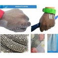 thumbnail image 3 of Quality Butcher Protect Meat Gloves with Stainless Steel Ring Cut Resistant Kitchen Glove ,Multipurpose Use, 3 of 5
