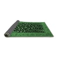 thumbnail image 2 of Ahgly Company Indoor Square Animal Emerald Green Traditional Area Rugs, 4' Square, 2 of 4