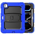 thumbnail image 2 of for iPad Pro 11 Inch (M4 2024/M5 2025) Case, 3in1 Heavy Duty Shockproof Tablet Case with Stand, Shoulder Strap, Blue, 2 of 6