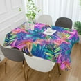 thumbnail image 2 of Yayeee Tablecloths 60" x 108" Rectangle Wrinkle Resistant Party Table Cover, Colorful Starfish, 2 of 8