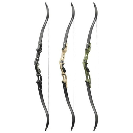 TBOW 62 ILF Traditional Hunting Recurve Bow 25-60 lbs @19H