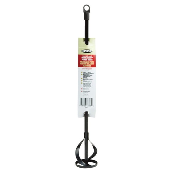 Mezclador eléctrico Hyde 46555, 40 cm, Mudslinger, 5,7 cm de diámetro