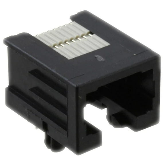 215877-1 Connector Modular Jack 8P8C R/A Unshielded