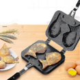 thumbnail image 5 of Pt Cookware Sets Japanese Pancake Maker Fish-shaped Bakeware Waffle Pan 2 Cast Home Cake Tools, 5 of 5