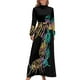 thumbnail image 1 of Vestido largo Pill Bugs, vestido de manga larga, atuendo de festival para mujer, 1 of 4