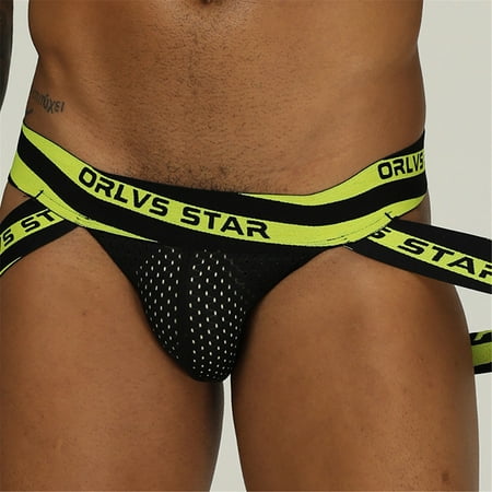 

Gubotare Captain Underpants Men s Breathable Cotton Underwear Separated Pouch Colorful Everyday Boxer Briefs Yellow M