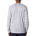 thumbnail image 3 of Bayside Adult 6.1 oz., 100% Cotton Long Sleeve T-Shirt - BA6100, 3 of 4