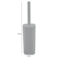 thumbnail image 7 of Bath Bliss Contemporary Acrylic Toilet Brush Set in Grey, 7 of 7