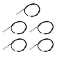 thumbnail image 1 of Unique Bargains 5pcs 20K Temperature Sensor Probe Stainless Steel NTC Thermal Sensor Probe 50cm Digital Thermometer Extension Cable, 1 of 4