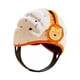 thumbnail image 2 of Protector de casco de bebé en todo el estacional cómodo Collision suave y transpirable casco infantil transpirable para 6-24 meses niños León pequeño naranja, 2 of 9
