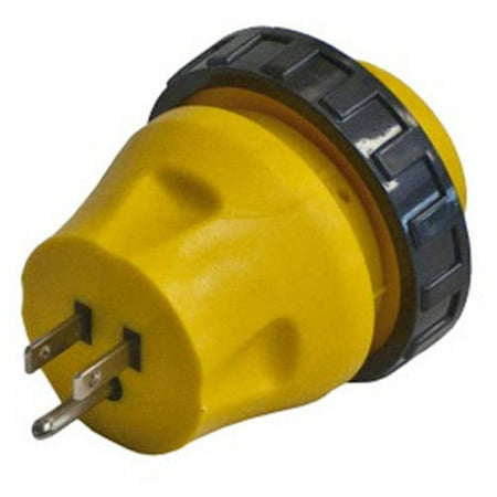 ALEKO L15-30 RV Electrical Locking Adapter 15A Male To 30A Female