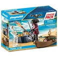 thumbnail image 1 of Playmobil Starter Pack Pirate with Rowing Boat Small, 1 of 1