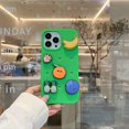 thumbnail image 4 of Compatible with iPhone 14 Pro Max Cute Case 3D Silicone Cartoon Fruit Hole Design DIY Soft Fun Protection Fashion Unique Shockproof Protection Cover for Women Girls Green, 4 of 11