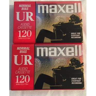 MAXELL UR 90 cassette audio vierge NEUVE (Neu und originalverpackt) in