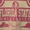 thumbnail image 5 of Men's Garnet Florida State Seminoles Comfort Colors Campus Icon T-Shirt, 5 of 5