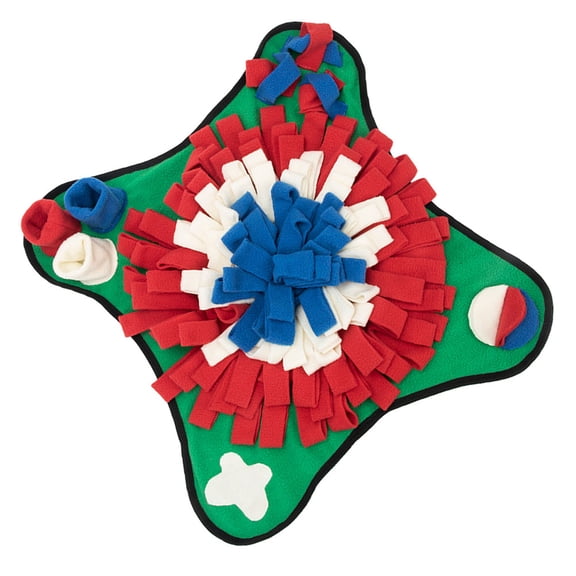 LULULION 1Pc Dog Sniff Mat Polar Fleece Pet Training Cushion for Feeding and Nose Work