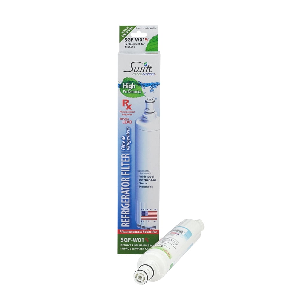 Swift Green Filters SGF-W01 Rx-2P Replacement for Whirlpool 4396508 Water Filters(Pack of 2)